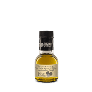 Dressing made with Extra Virgin Olive Oil and truffle flavoured.