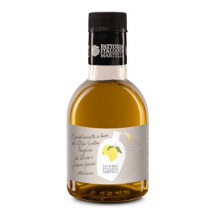 Condimento a base di olio extra vergine di oliva e limoni